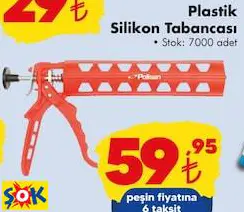 POLİSAN PLASTİK SİLİKON TABANCASI POLİSAN PLASTİK SİLİKON TABANCASI